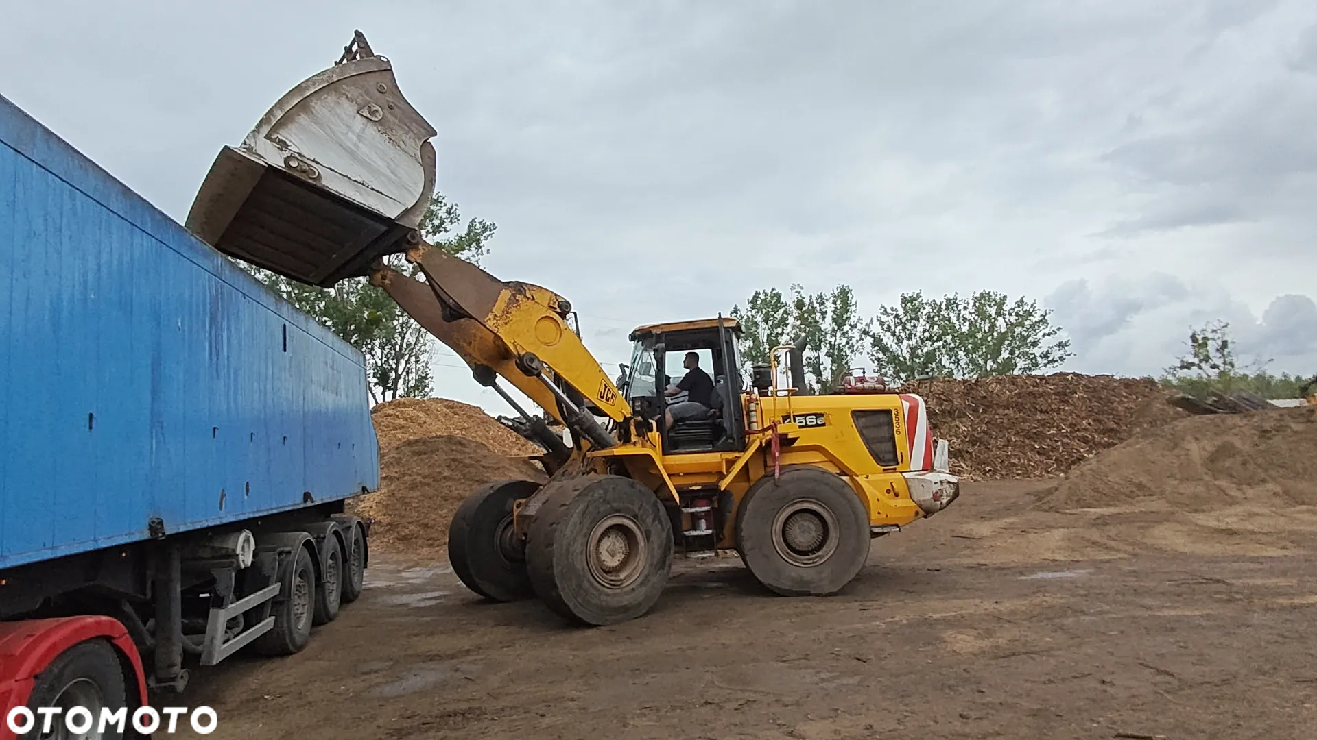 ŁADOWARKA CZOŁOWA KOŁOWA PRZEGUBOWA JCB 456 E 2009 Łyżka Wysokiego Wysypu - 11