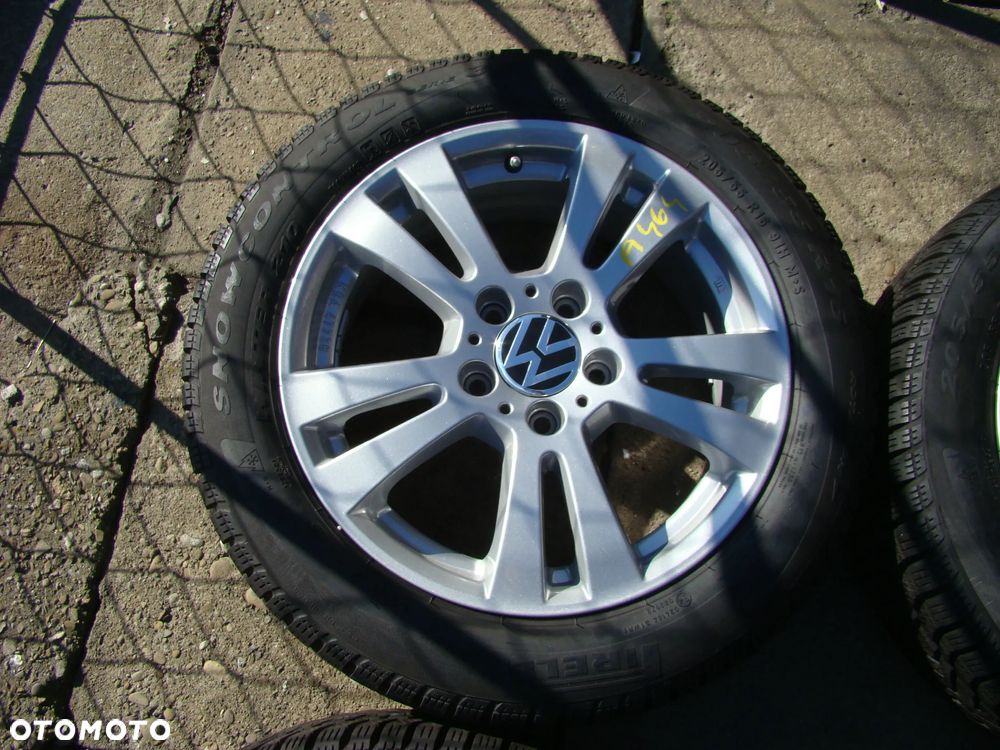 a464 5x112 VW Golf V VI VII VIII Plus Jetta Touran Caddy Sharan 7jx16 zima 205/55 - 4