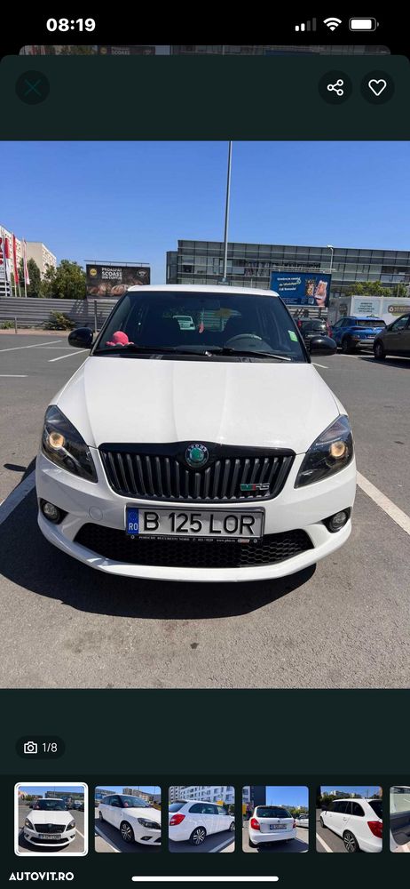 Skoda Fabia 1.4 TSI DSG RS - 1
