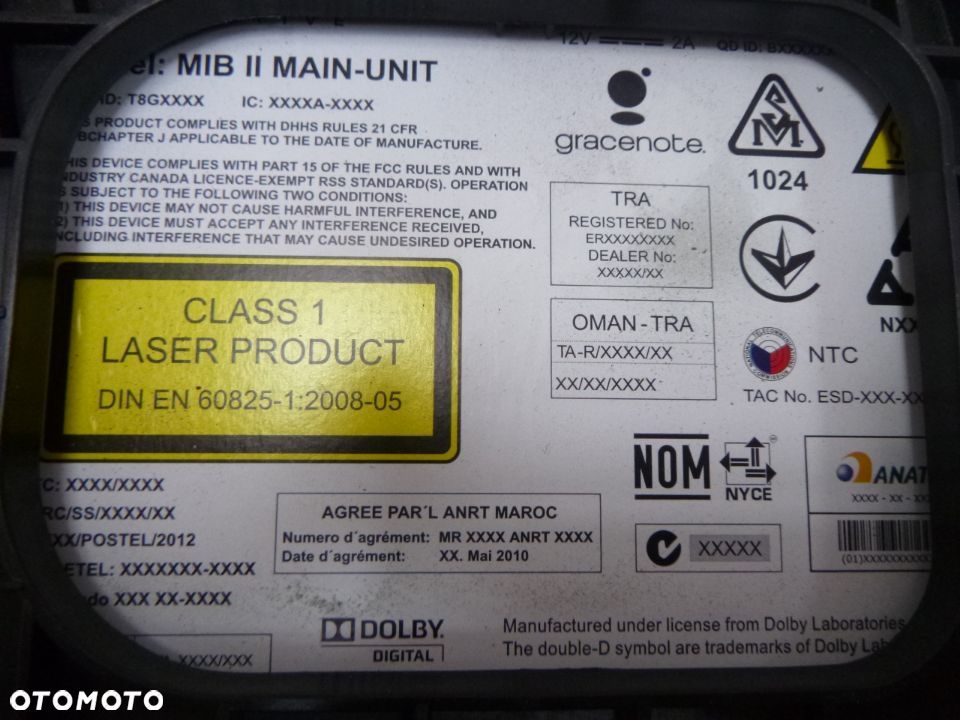 AUDI A4 B9 JEDNOSTKA CZYTNIK NAVI MMI 8W0035046B LEGAL - 3