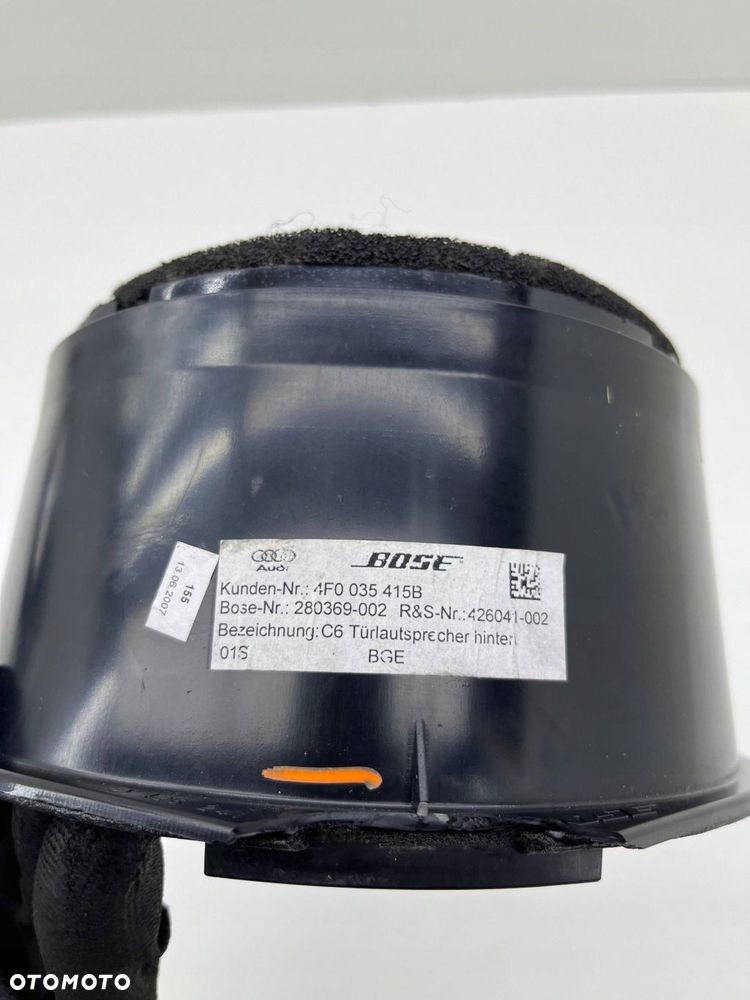 AUDI Q7 4L GŁOŚNIK DRZWI TYŁ BOSE 4F0035415B - 3