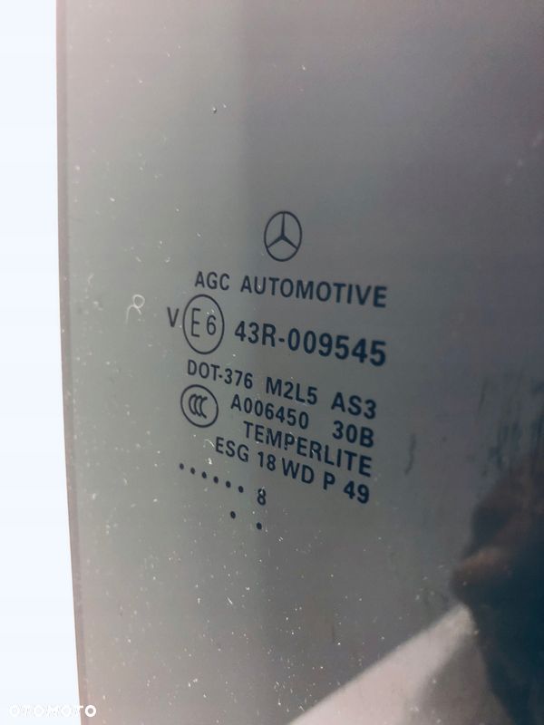 Szyba boczna prawa tylna MERCEDES ML GL W166 2011- - 2