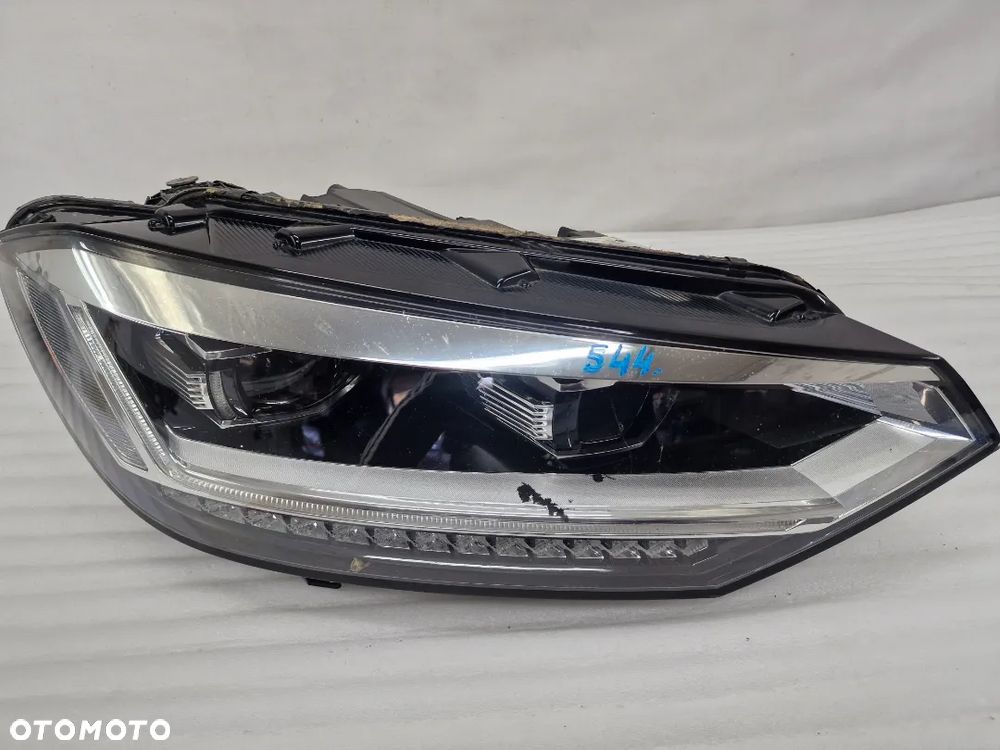 VW TOURAN 5TB FULL LED PRAWA LAMPA PRZEDNIA PRZÓD , NR 5TB941082A , NR AUKCJI LL544 - 1