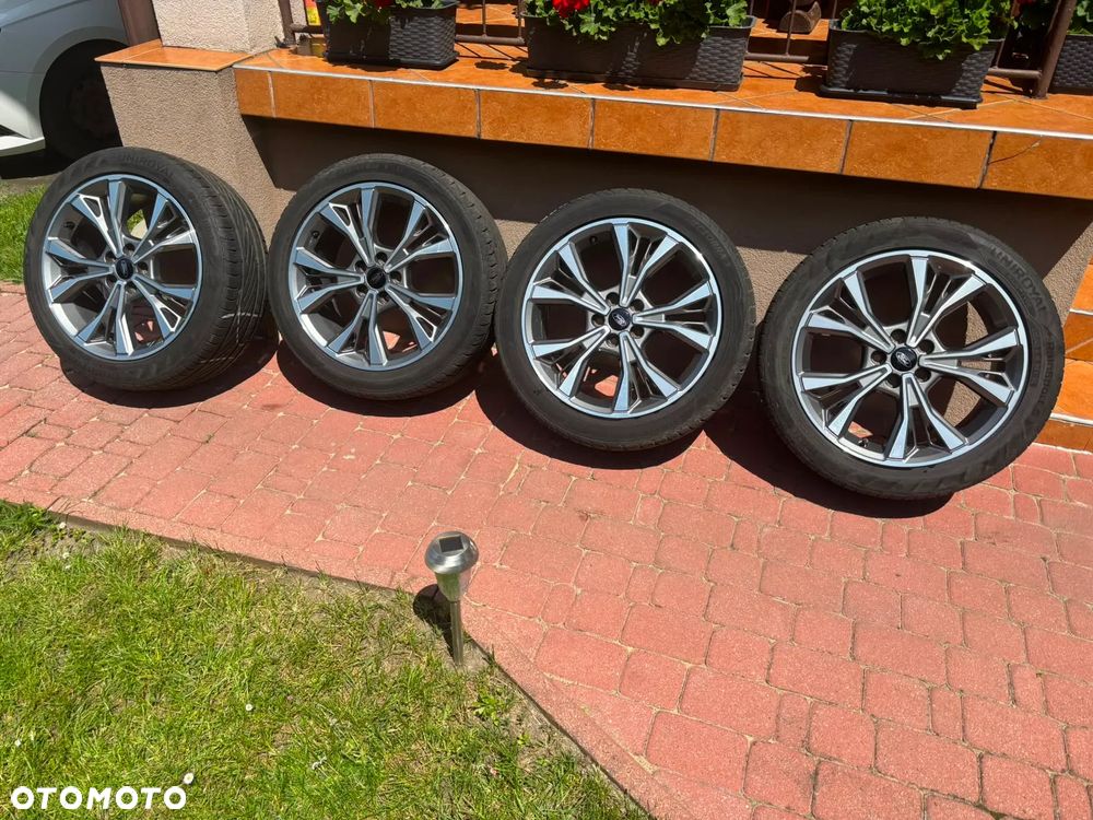 Koła 18 alufelgi 5x108 ET55 opony letnie Matador 235/45 R18 - 1