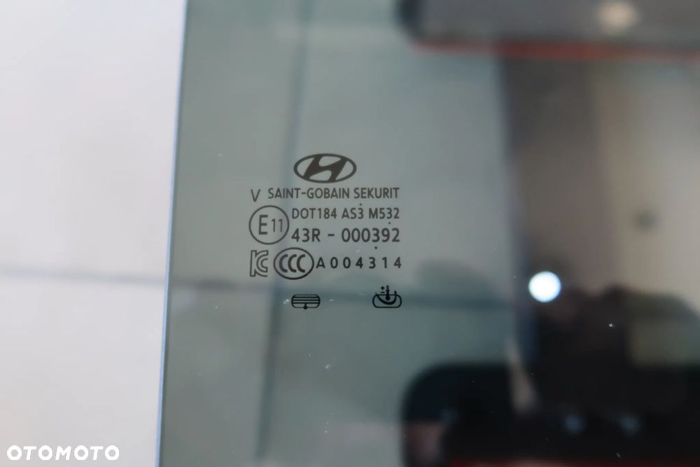 szyba Hyundai Tucson PT prawy tył przyciemniona - 5