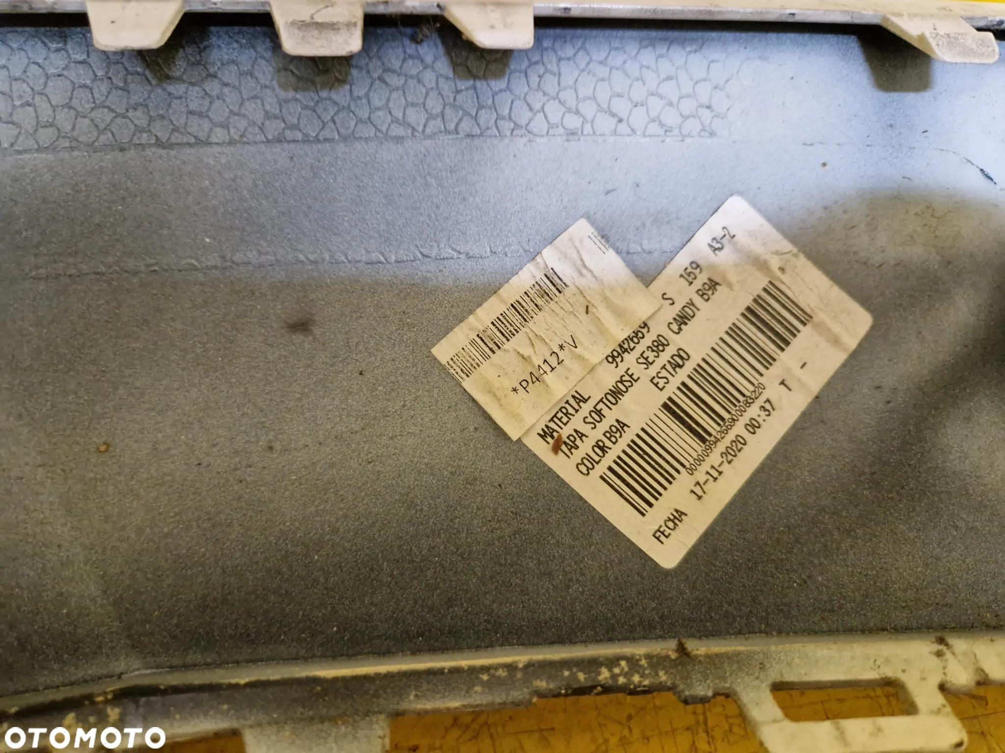 SEAT LEON IV SPOILER ZDERZAKA GÓRNY 5FA805933 - 6