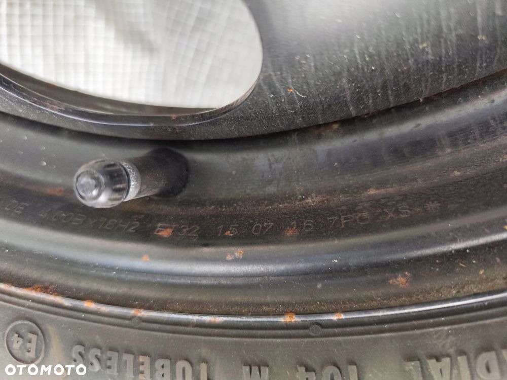 PEUGEOT 508 I 10-18 KOŁO DOJAZDOWE DOJAZD DOJAZDÓWKA 135/80R18 ET32 - 14