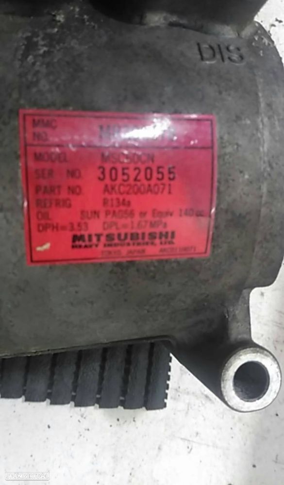 Compressor Ar Condicionado Mitsubishi Space Star Veículo Multiuso (Dg_ - 4