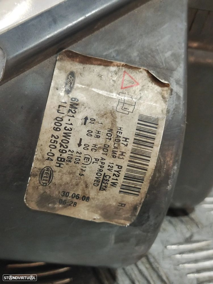 Otica oticas esquerda direita original  FORD S-MAX MK1 - 13