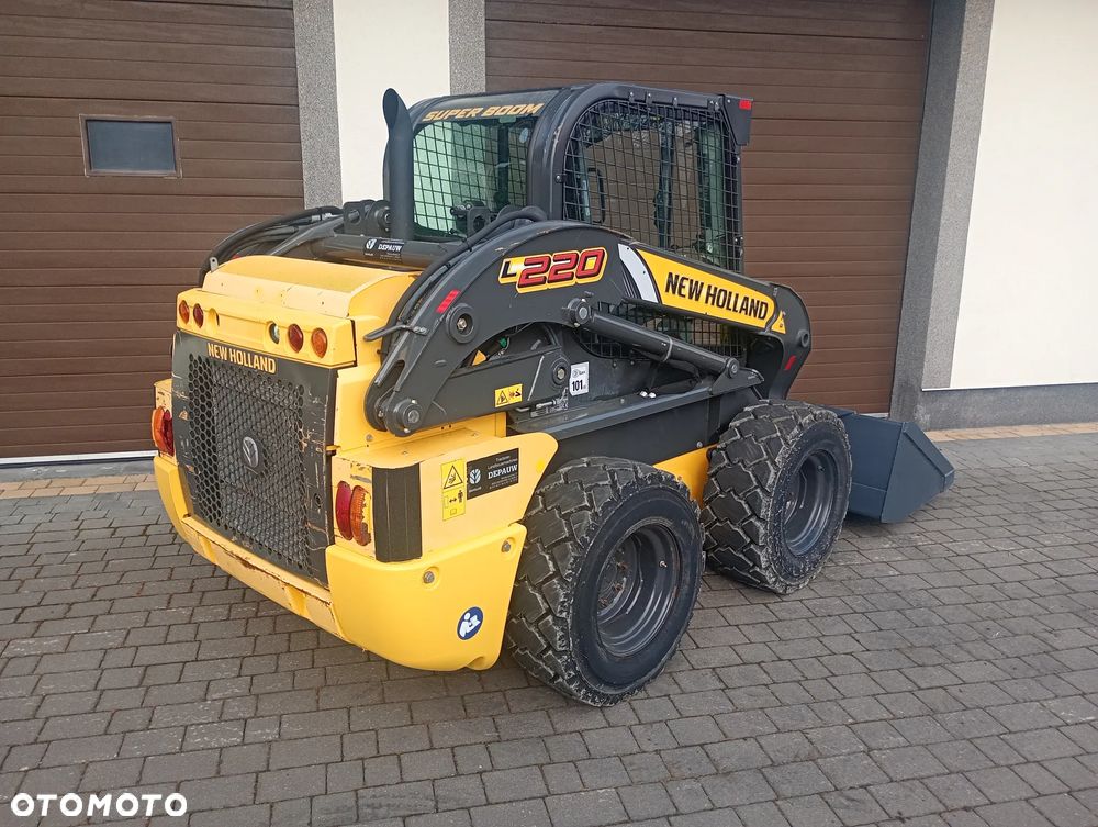New Holland L220/2017rok/Bobcat/koparka/minikoparka/ładowarka/Miniładowarka - 8