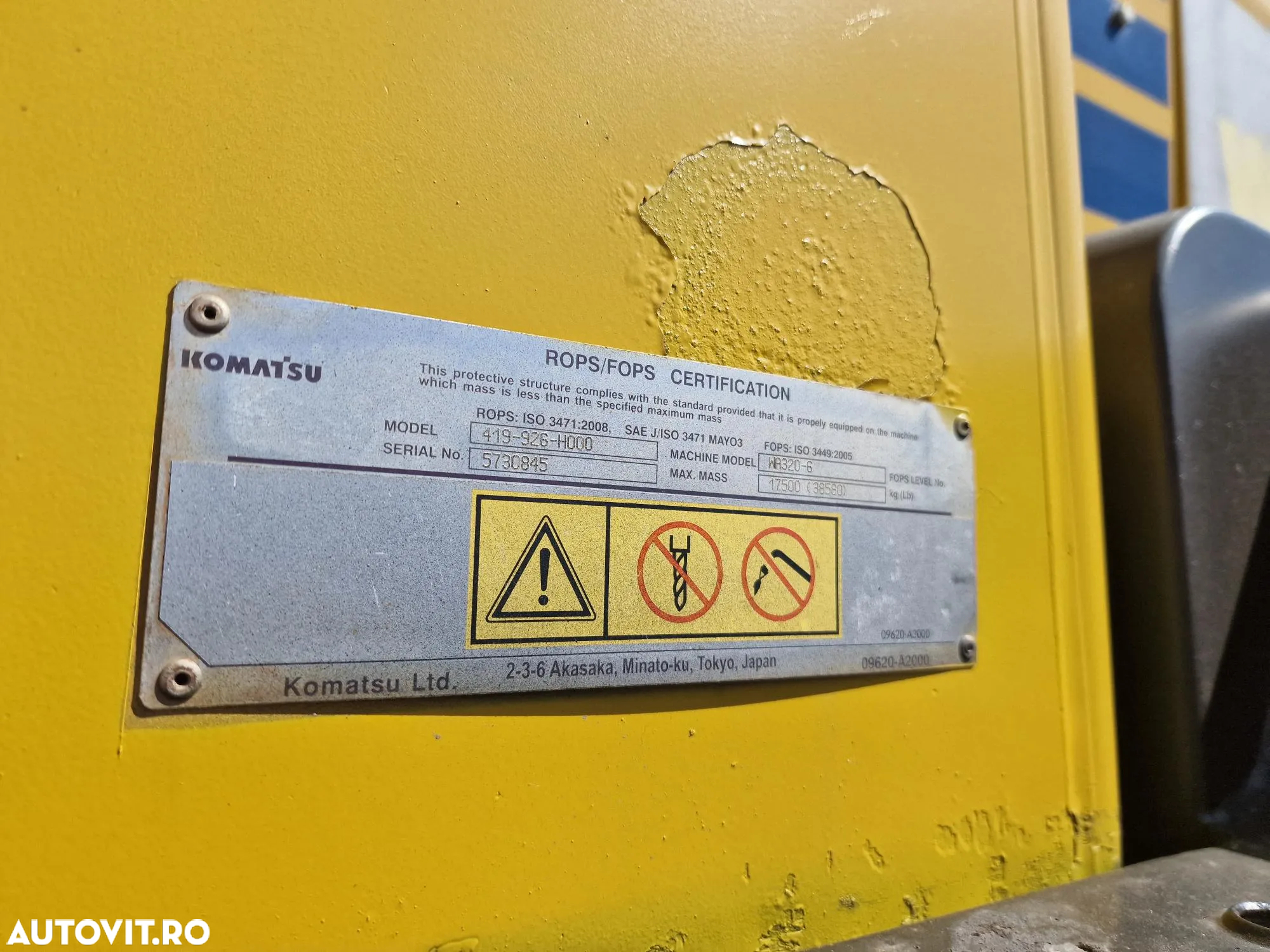 Komatsu WA320-6, 2011, 7.523h, Cupa 3mc, Anv 80% bune, Aer cond-48900 EUR+Tva - 11