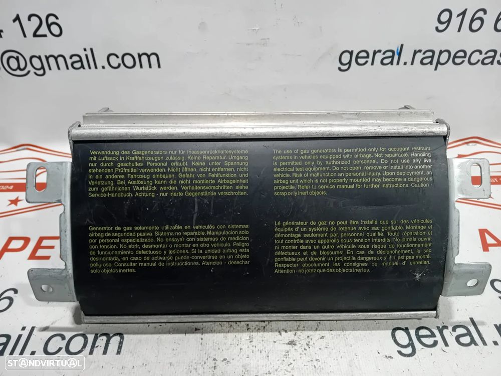 Airbag Tablier Pendura Passageiro Mercedes Class C W203 2038602905 Original - 3