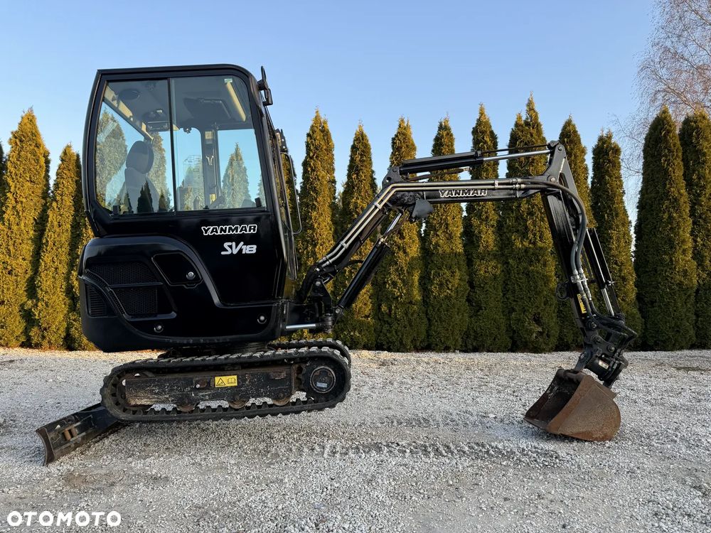 Yanmar SV18 SV 18 / 2017 ROK / TYLKO 2101 MTH! / POWERTILT / Z NIEMIEC / PIĘKNA / ORYGINAŁ / 15 16 17 20 22 301.6 301.8 VIO PC KX 018 19C 16C - 40