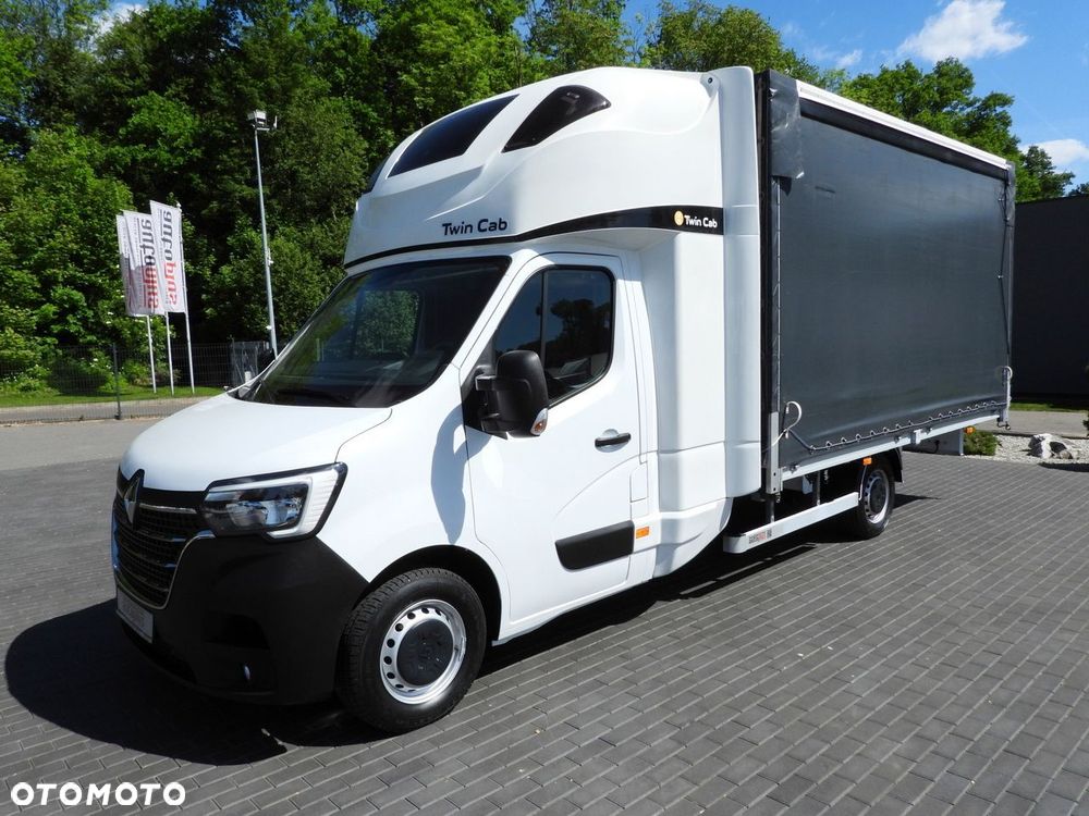 Renault MASTER PLANDEKA 10 PALET WEBASTO TEMPOMAT LEDY PNEUMATYKA KLIMATYZACJA  165KM - 7