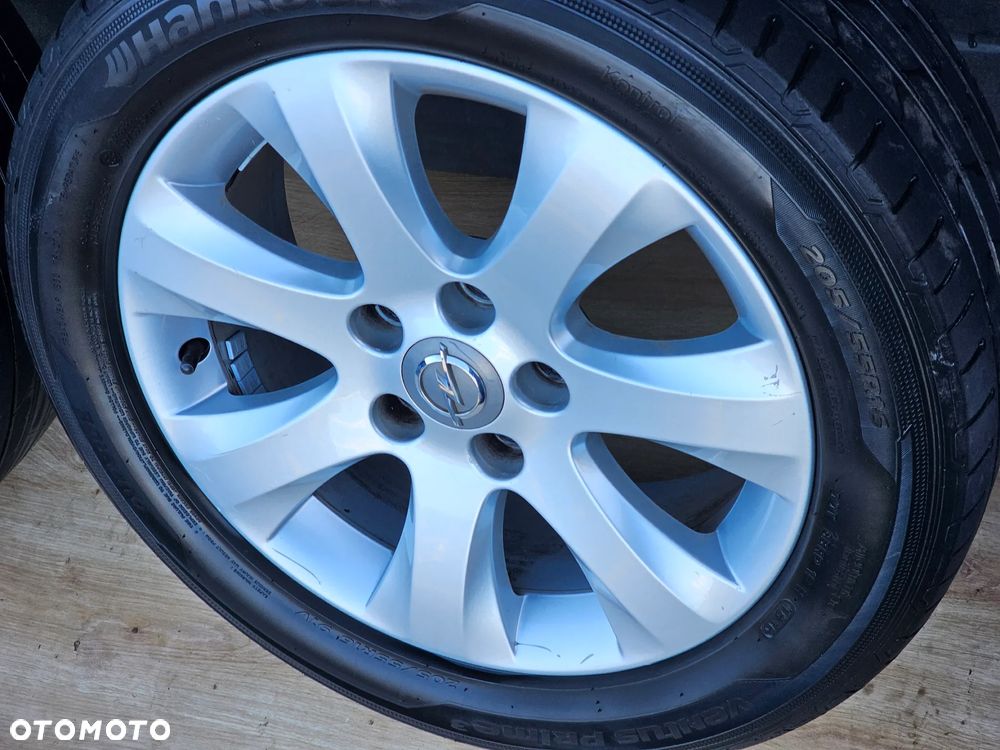 KOŁA FELGI ALUMINIOWE OPONY LETNIE OPEL ZAFIRA A ASTRA H VECTRA C SIGNUM MERIVA B 16 ' 5X110 ET37 - 9