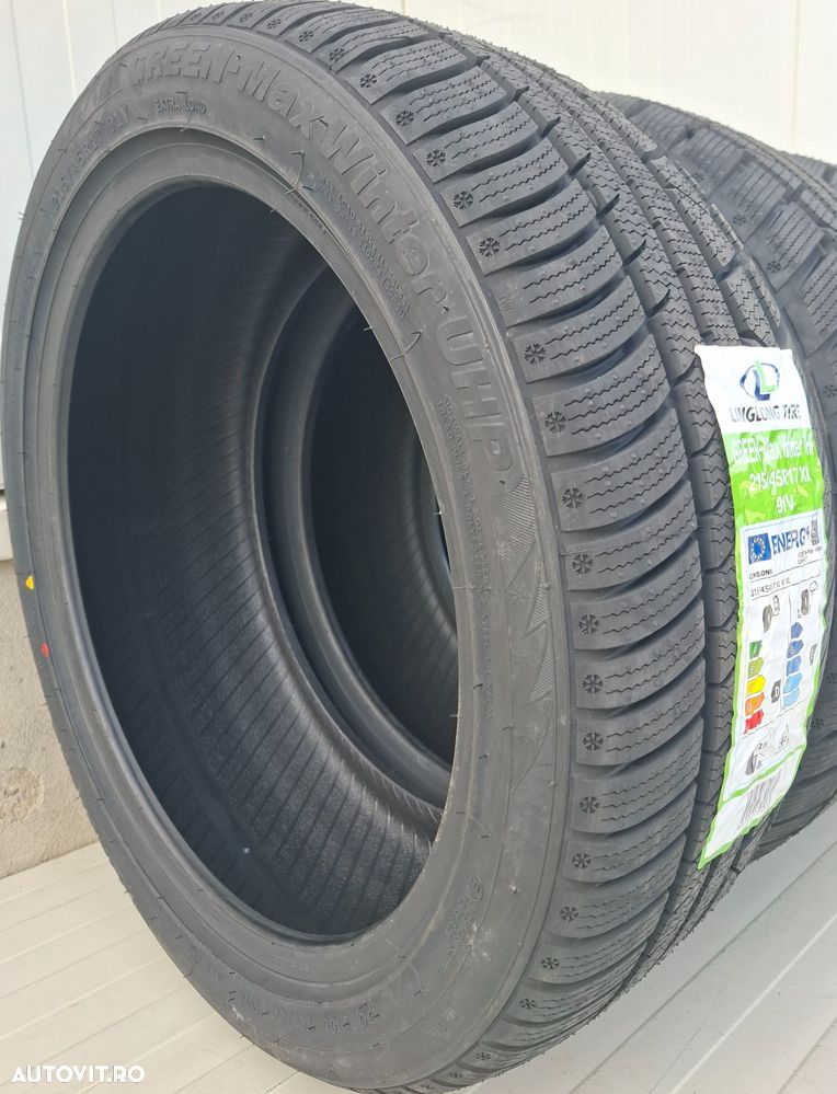 215/45 R17, 91V, LINGLONG Green-Max Winter UHP, Anvelope de iarna M+S - 3