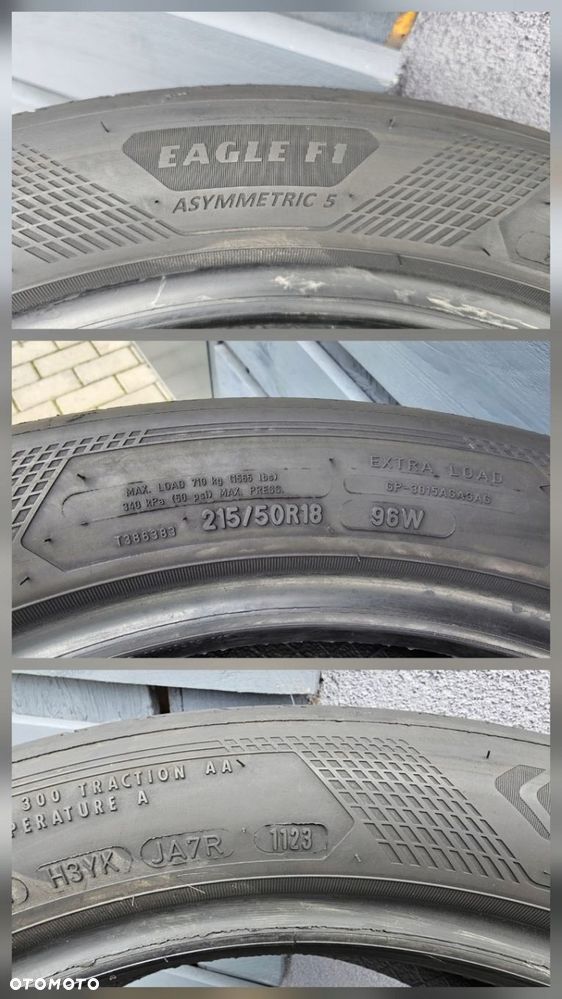Goodyear Eagle F1 Asymmetric 5 215/50R18 96 W - 7