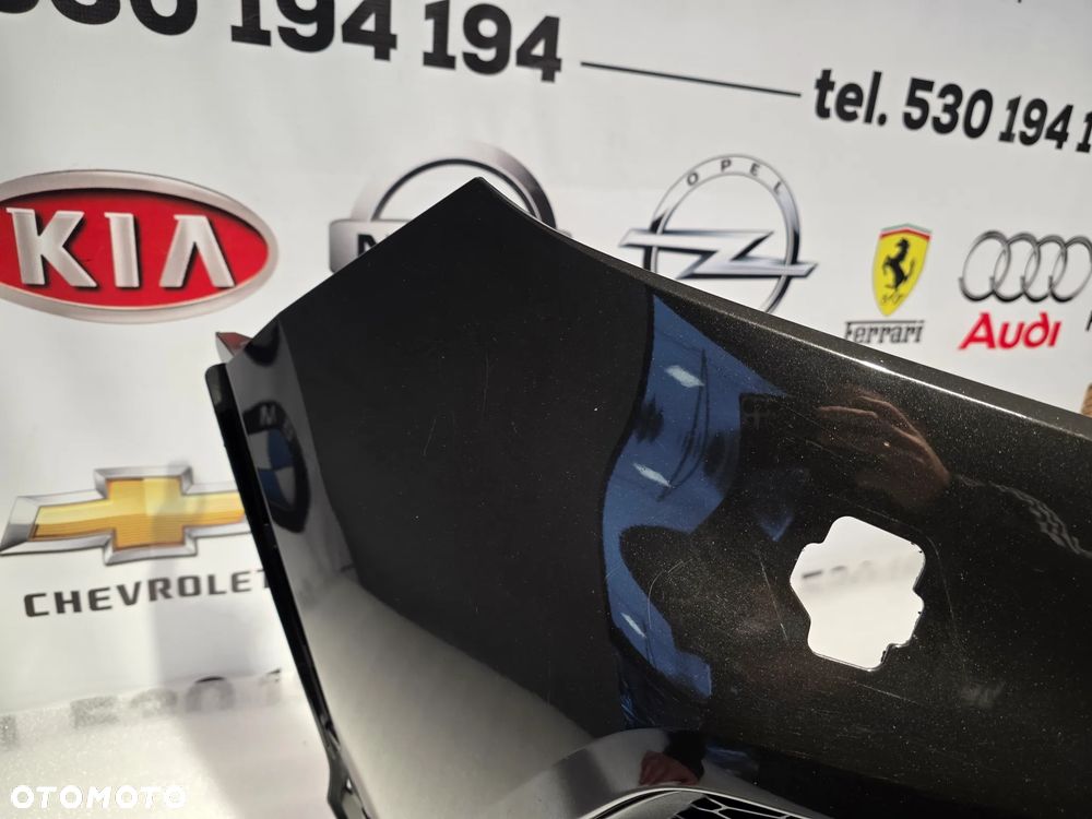 NISSAN QASHQAI J11 LIFT 17- ŁADNY ZDERZAK PRZEDNI PRZÓD , KOLOR CZARNY METALIK , NR 62022HV00H , NR AUKCJI NZ1472 - 3