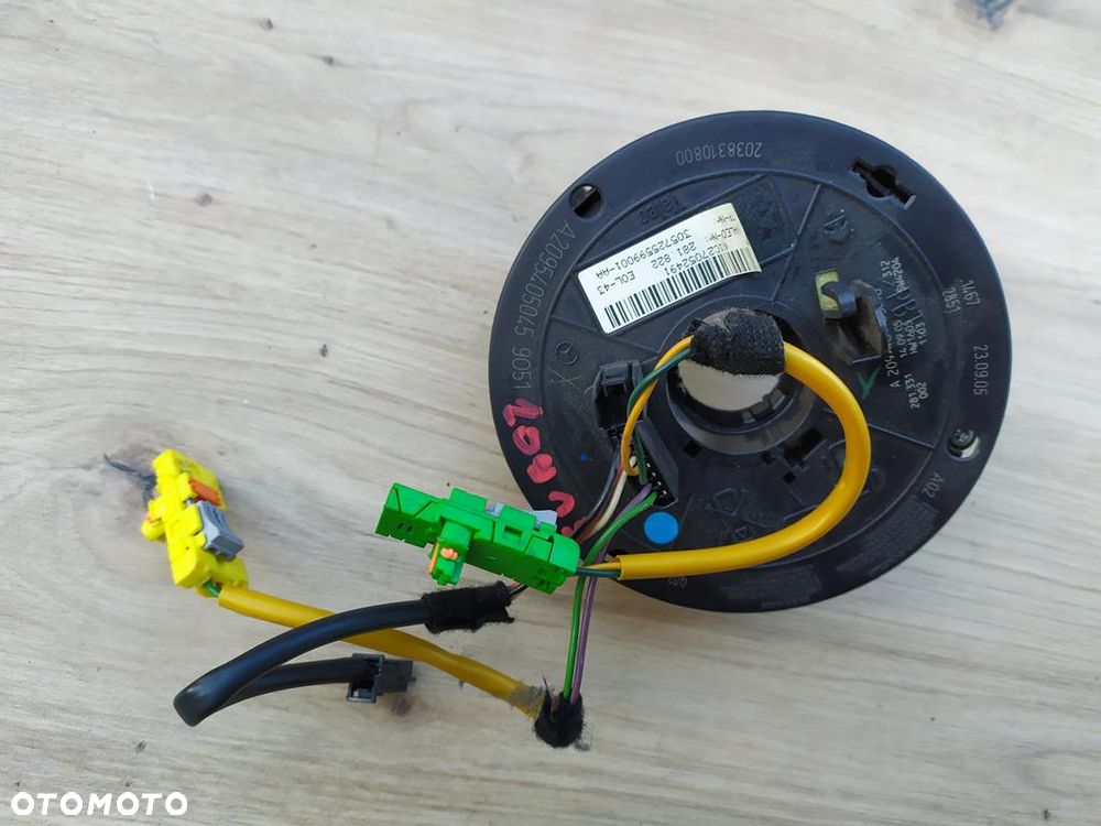 MERCEDES W209 CLK TAŚMA KIEROWNICY ZWIJAK CZUJNIK KĄTA SKRĘTU A2094640318 A2095405045