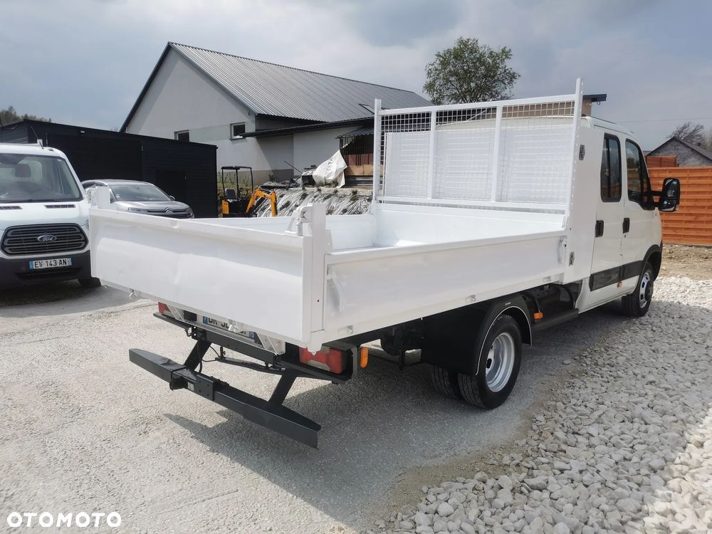 Iveco Daily 35C13 Brygadówka wywrotka Klimatyzacja Dubel hak kiper doka - 18