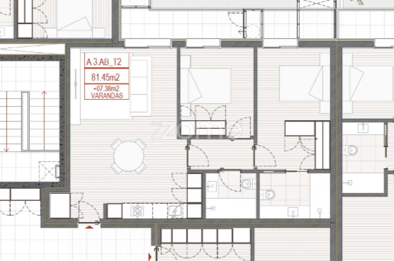 T2 Novo com Suite, Garagem e Varanda | Vizela - Grande imagem: 4/21