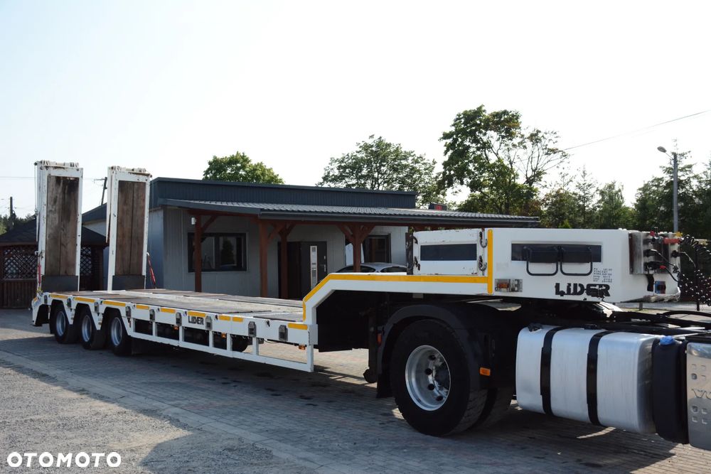 LIDER Trailers LWBD3A / 2019 r / Rozciągana 6m / 3 osie / Podnoszona oś - 6