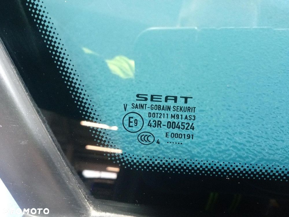 SEAT IBIZA 4 IV LIFT 15- KOMBI SZYBA KAROSERYJNA LEWA TYŁ 14R - 4