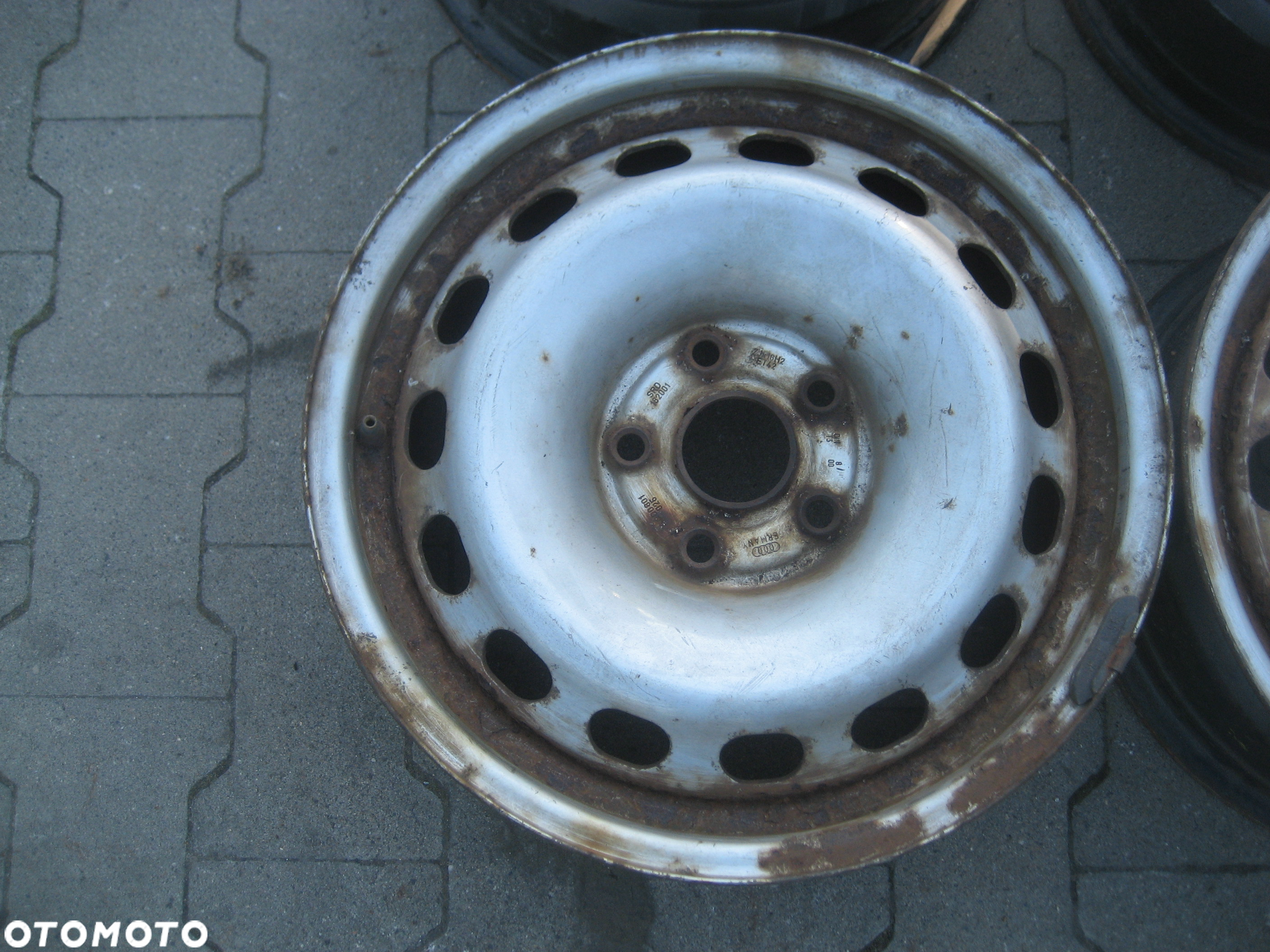 vw t4 lift audi a8 felgi stalowe 16x7 et42 5x112 4d0601025 - 2