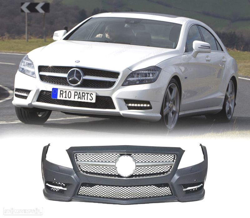 PARA-CHOQUES DIANTEIRO MERCEDES CLS W218 12-15 - 1