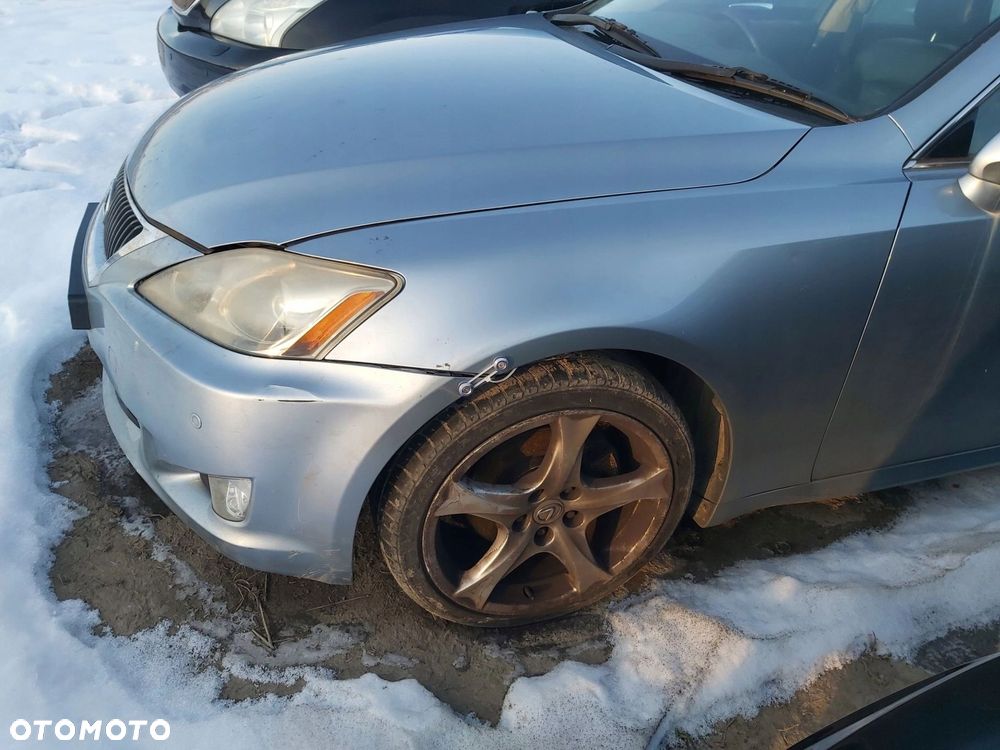 LEXUS IS II 220d kompletny przód zderzak maska błotnik lampa pas przedni - 4