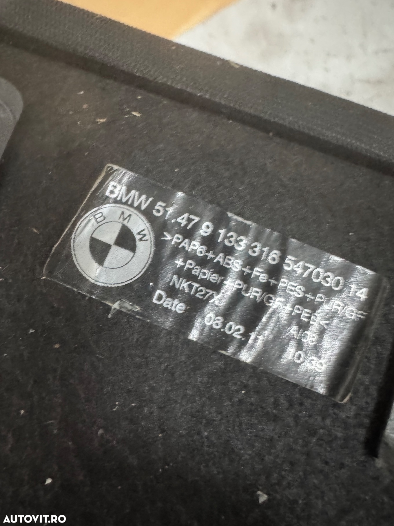Rulou portbagaj bmw x6 f16 - 2
