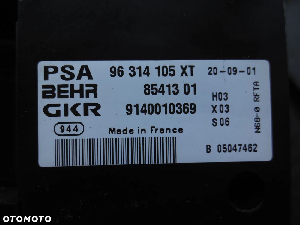 CITROEN XSARA PICASSO PANEL STEROWANIA NAWIEWEM 96314105XT POSIADAM 3 SZTUKI - 3