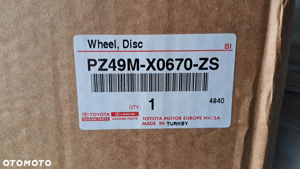 Felga Aluminiowa 17 Toyota RAV-4 5x114.3 ET 39 PZ49M-X0670-Z Posejdon - 7