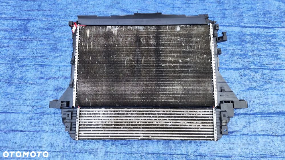CHŁODNICA WODY INTERCOOLER WENTYLATOR BEZ KLIMY KOMPLET ZESTAW CHŁODNIC RENAULT MASTER III 3 OPEL MOVANO B NISSAN NV400 2.3 DCI - 1