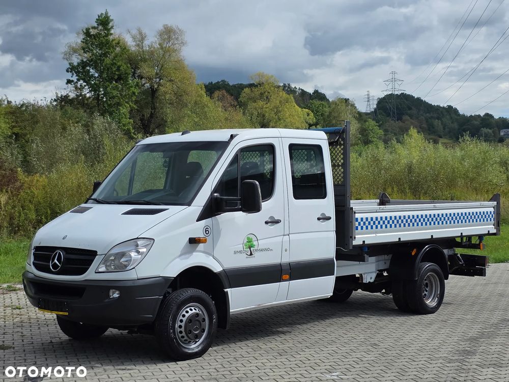 Mercedes-Benz Sprinter 416 CDI 4x4 ! Doka/Dubel Kabina Wywrotka 3.70 M /Kiper 3-Stronny ! Klima ! Automat  ! - 10