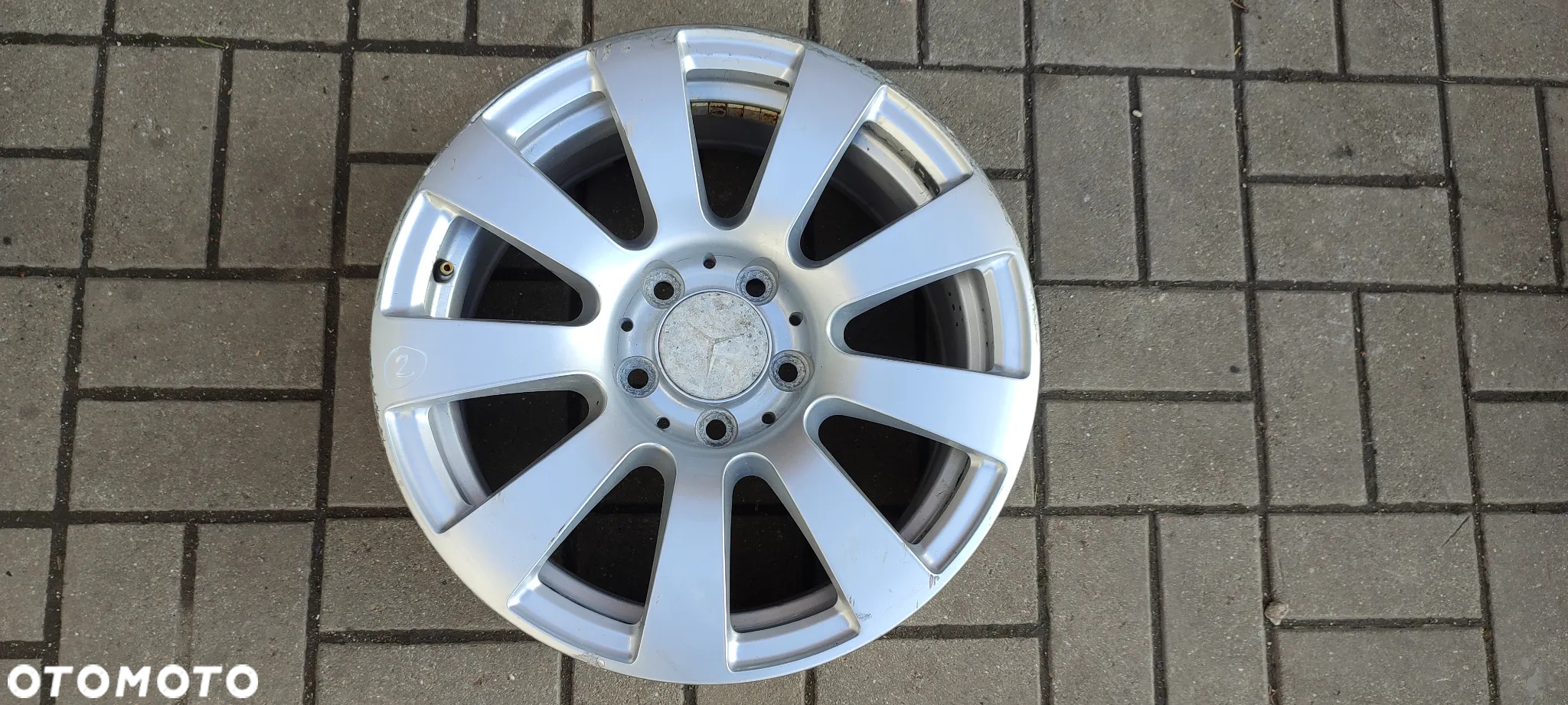 Felgi 5x112 7.5Jx16 Cali ET45.5 MERCEDES W212 2124010102 Komplet - 3