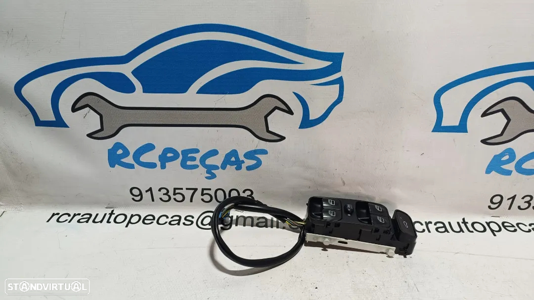 COMUTADOR VIDROS ESPELHOS MALA MERCEDES BENZ CLASS CLK C209 W209 A2098203410 2098203410 BOTÃO BOTÕES INTERRUPTOR SWITCH - 2