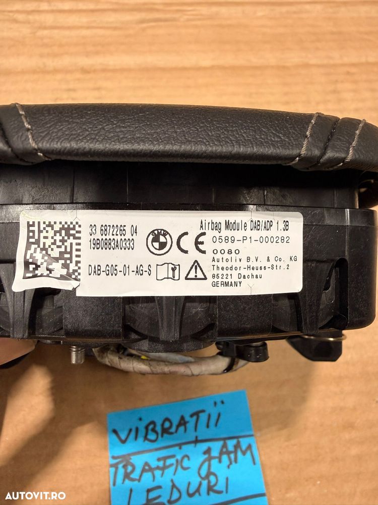 Volan cu airbag bmw x5 g05 x6 g06 x7 g07 2019-2023 - 8