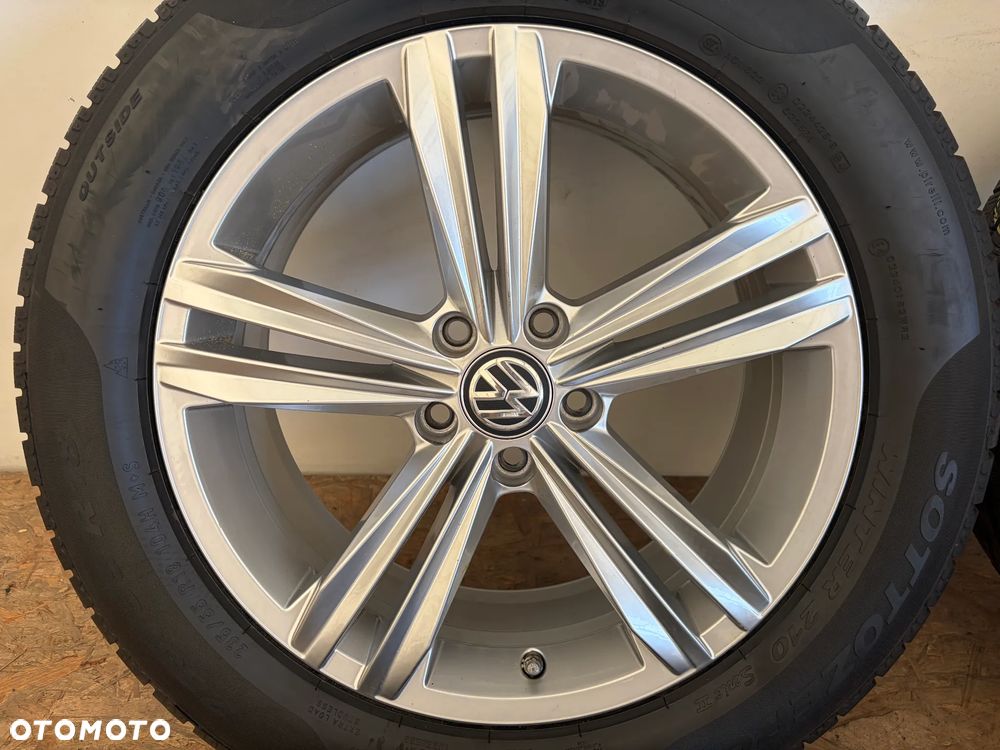 Felgi aluminiowe opony zimowe VW TIGUAN II 15- 235/55R18 5x112 7Jx18 ET43 - 6