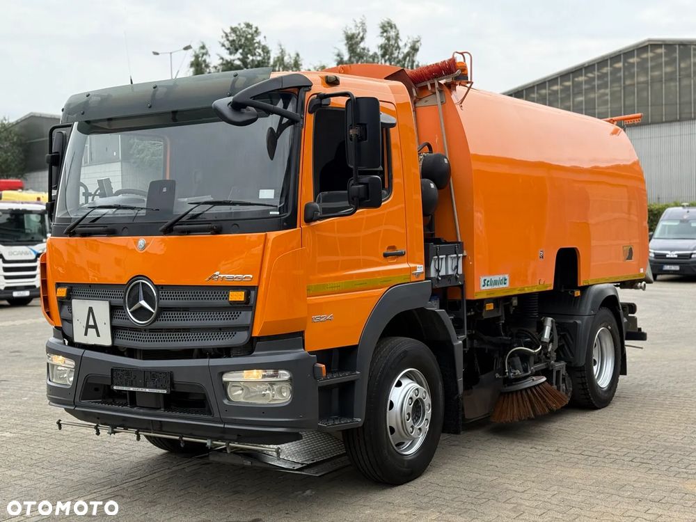 Mercedes-Benz ATEGO 1324 4x2 EURO 6 ZAMIATARKA SCHMIDT SKF S7B - 1