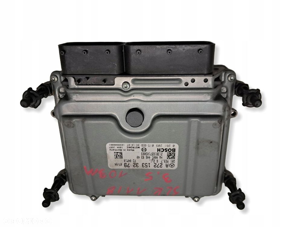 mercedes-benz slk r171 3.5 v6 komputer sterownik silnika ecu a2721533279 - 1