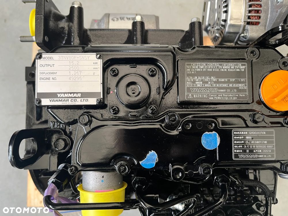 SILNIK YANMAR 3TNV80 3TNV 80 3TN 14000netto - 10