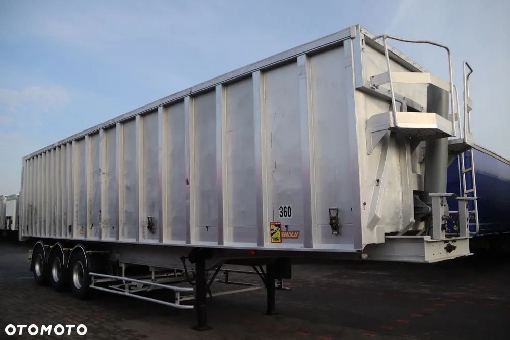 General Trailers TRAILERS / BENALU / WYWROTKA - 55 M3 / CAŁA ALUMINIOWA / 2000R - 7