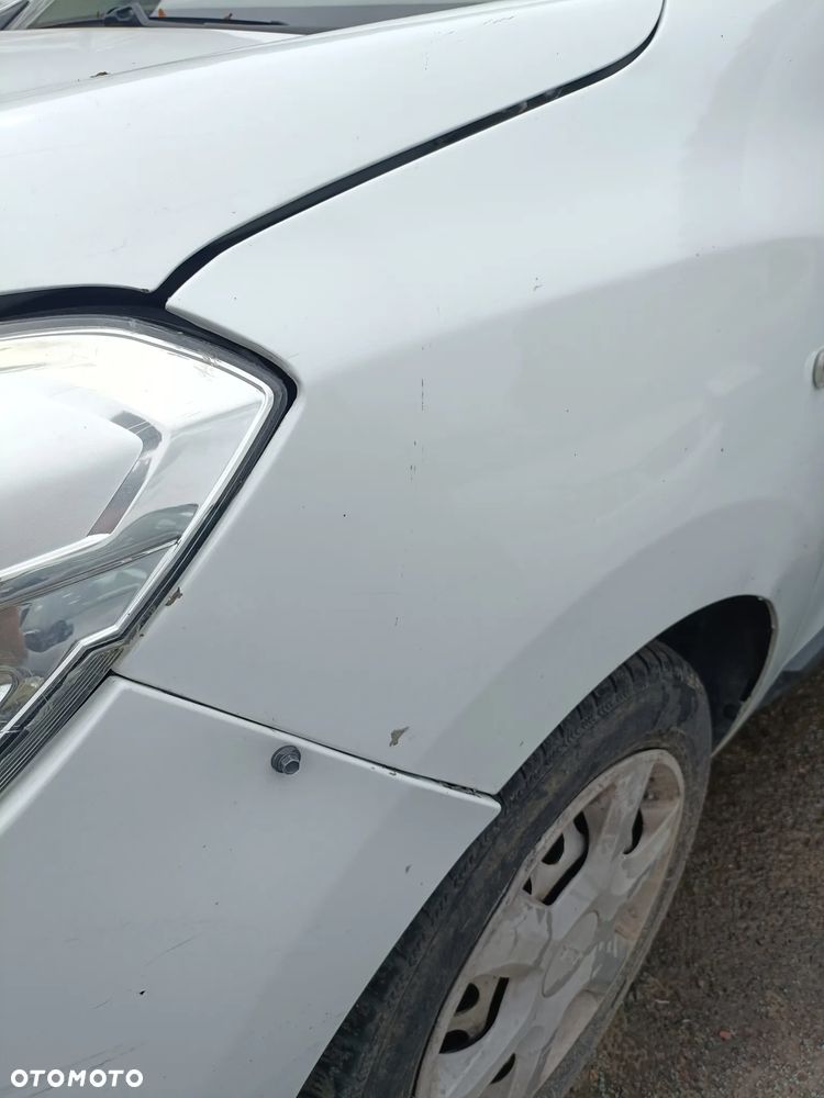 DACIA DOKKER 12-17 2013 r. 0389 błotnik lewy przód LP biały * - 9
