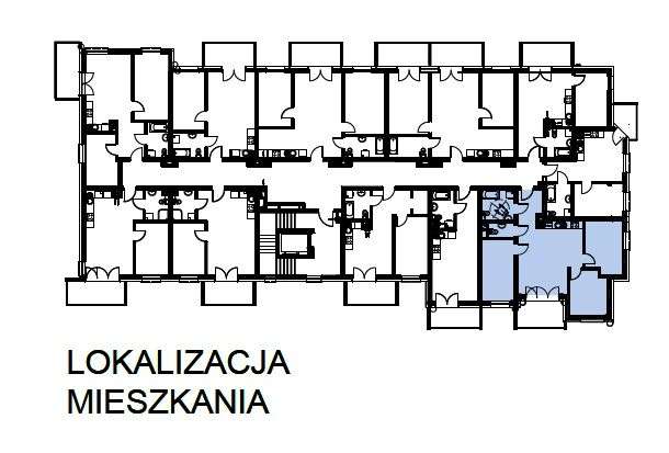 Osiedle Grunwaldzkie. 4 pokoje - 73,30 m2 - Pełny obrazek: 3/18