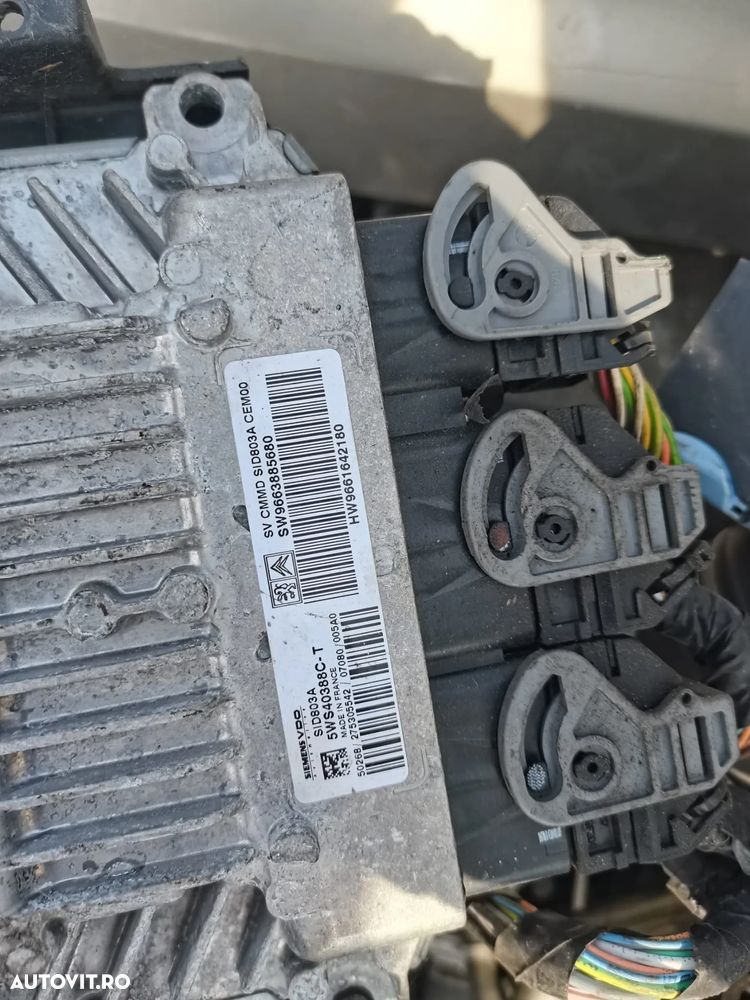 ECU Calculator motor Citroen C5 2.0 hdi 9663885680 5WS40388C-T  5ws40388c SID803A - 2