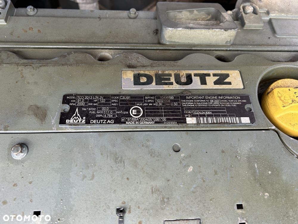Silnik Deutz TCD 2013 L04 2V do koparki liebherr A314 - 6
