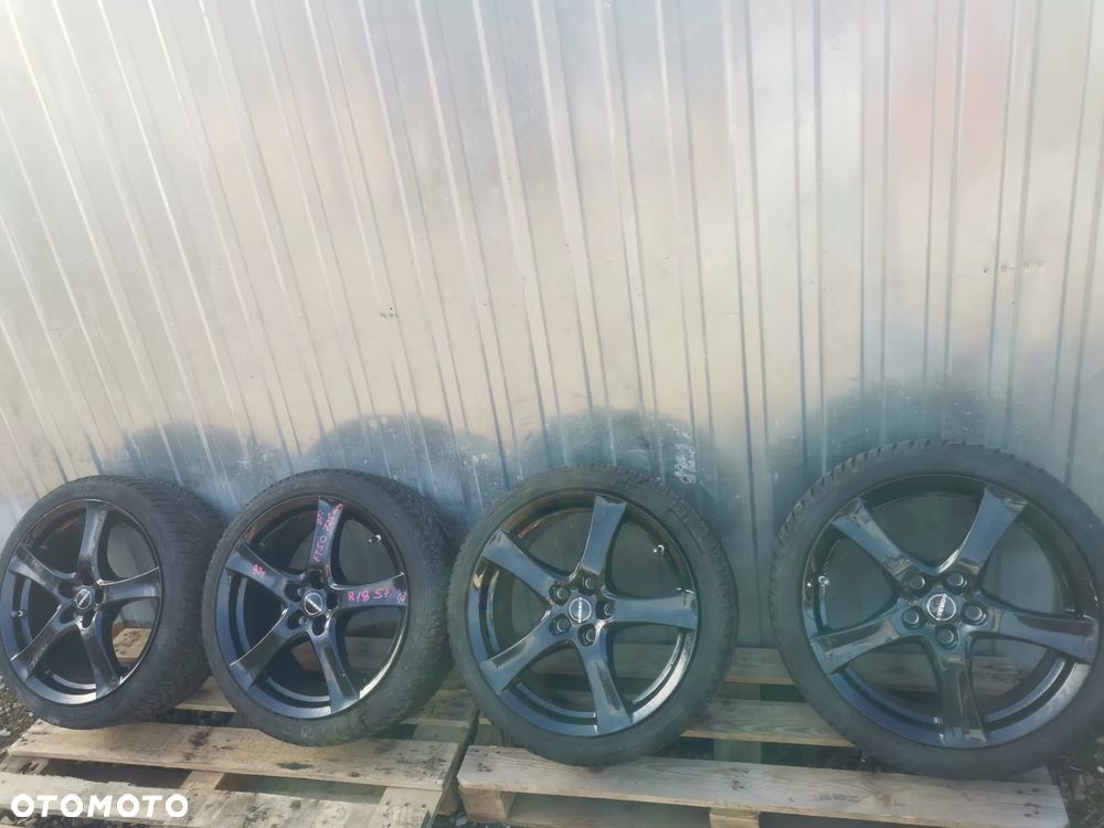 ALUFELGI KOŁA ALUMINIOWE R18 5X114,3 ET50 OPONY ZIMOWE FULDA 225/40 - 2