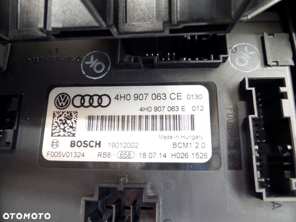 moduł komfortu audi a6 c7 4h0907063ce - 4