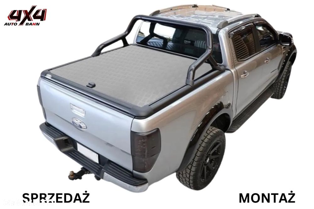 Klapa Pokrywa Bagażnika Aluminiowa Zabudowa z Orurowaniem Ford Ranger 2012- - 1